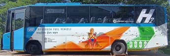 NTPC begins hydrogen fuel cell bus and fuelling trials in India