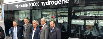 First hydrogen powered bus deployed in France