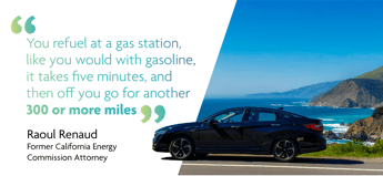 Behind the wheel: One man’s passion for his hydrogen car