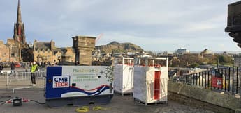 COP26: PlusZero showcases green hydrogen generator to industry leaders at Edinburgh Castle