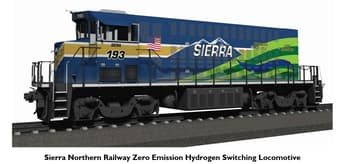Sierra Northern Railway to convert three more locomotives to hydrogen