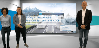 Safety for hydrogen ICE and fuel cell testbeds in focus on H2 View Showcase Webinar