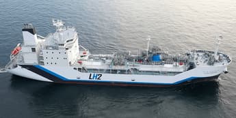 Liquid hydrogen carrier visits Singapore as port explores the fuel’s use