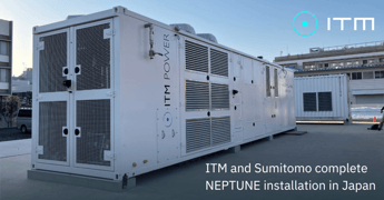 ITM PEM electrolyser installed at Tokyo Gas facility for e-methane production