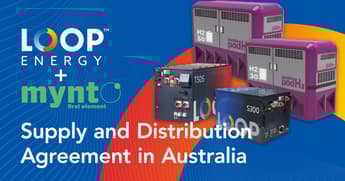 Loop Energy and MYNT First Element partner of hydrogen generators and Australian distribution