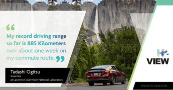 Behind the wheel: Hydrogen can replace gasoline