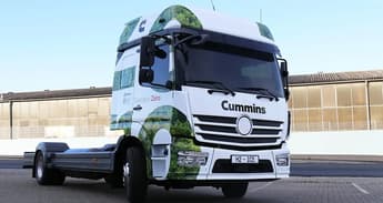 Cummins to unveil hydrogen ICE-powered truck concept