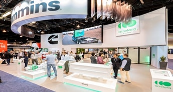 Cummins displays hydrogen internal combustion engine at ACT Expo