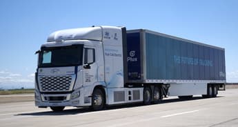Hyundai is trialling a self-driving heavy-duty hydrogen-powered truck