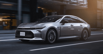 Toyota unveils Crown Sedan FCEV in Japan