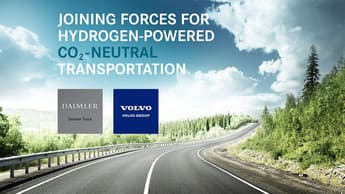 Daimler and Volvo move forward with plans for hydrogen trucks