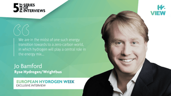 European Hydrogen Week: An interview with Ryse/Wrightbus’ Jo Bamford