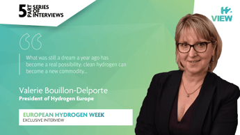 European Hydrogen Week: An interview with Hydrogen Europe’s Valérie Bouillon-Delporte