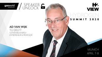 Prof. Ad van Wijk confirmed to open H2 View Hydrogen Summit 2020