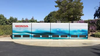 Honda to install stationary hydrogen fuel cell power generator on its corporate campus in California