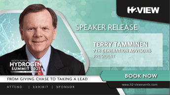 Terry Tamminen joins speaker line up for H2 View’s North American Virtual Hydrogen Event