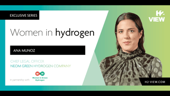 Women in hydrogen: Ana Munoz, NEOM Green Hydrogen Company