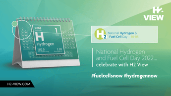 H2 View reflects for US National Hydrogen and Fuel Cell Day