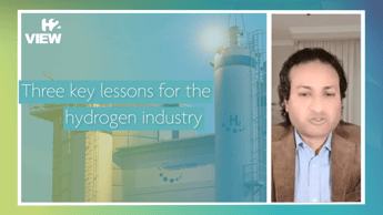 Video: Three key lessons for  the hydrogen industry