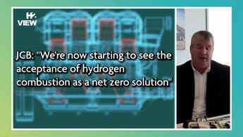 Video: JCB: “We’re now starting to see the acceptance of hydrogen combustion as a net zero solution”