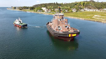 The first hydrogen tugboat draws closer to the Port of Antwerp-Bruges