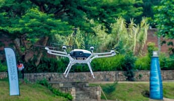 Doosan Mobility Innovation demonstrates power of hydrogen fuel cell drone