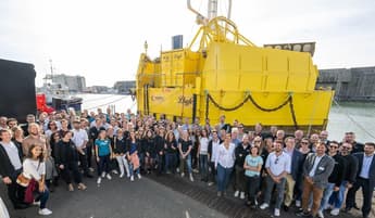 Lhyfe’s offshore hydrogen production unit successfully completes first months at sea