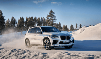 Frosty trials prove a fantastic success for the BMW iX5 Hydrogen