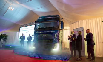 Hydrogen-powered truck set for trial in Slovakian logistics operations