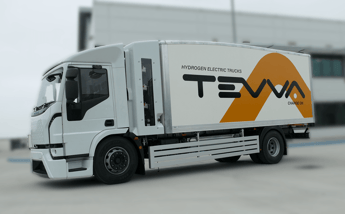 Tevva reveals 19-tonne hydrogen-electric truck and plans for expansion into mainland Europe