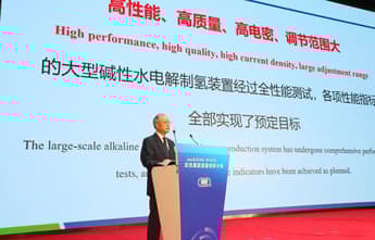 Chinese OEM Shuangliang claims new benchmark in hydrogen electrolysis performance