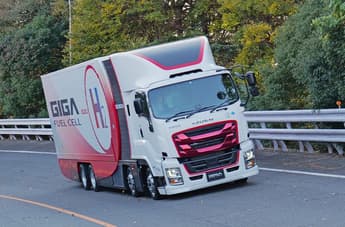 Isuzu-Honda hydrogen fuel cell truck hits Japanese roads