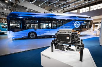 Iveco and Hyundai unveil new hydrogen fuel cell bus