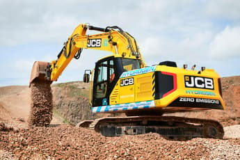 JCB develops “first ever” hydrogen excavator