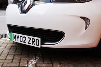 UK introduces green number plates for zero emission vehicles