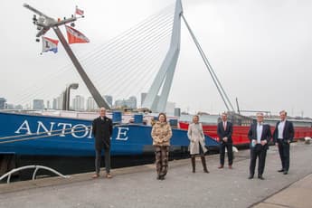 Inland navigation barge set to connect Netherland’s two largest hydrogen sources