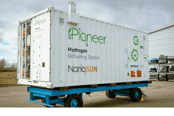 NanoSUN: Mobile hydrogen refuelling station completes first filling of hydrogen vehicle