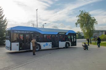 Solaris presents hydrogen bus in Poland