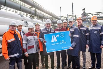 World first: thyssenkrupp Steel launch tests to inject hydrogen into steelmaking process