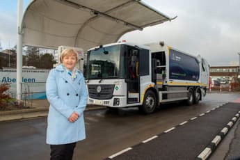 Aberdeen City Council deploys ‘UK’s first’ hydrogen waste truck