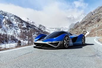 Alpine hydrogen-powered supercar unveiled by IED students