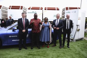 Sasol, Toyota, Air Products demonstrate hydrogen mobility in Johannesburg