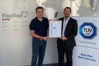 TÜV SÜD awards fischer Edelstahlrohren stainless steel tubes hydrogen-ready certification