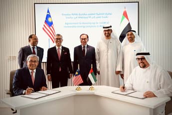 Masdar targets 10GW of renewable energy projects in Malaysia after signing MOU