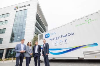Microsoft powers Irish data centre with hydrogen