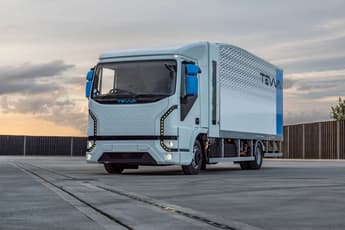 UK manufacturer launches its first hydrogen electric truck