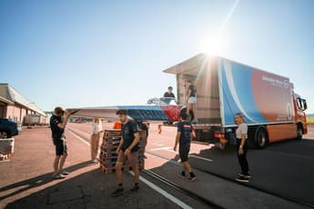 Gebrüder Weiss utilises hydrogen truck to get solar car on the road