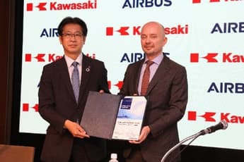 Hydrogen pioneers Airbus and Kawasaki to collaborate on developing the hydrogen supply chain