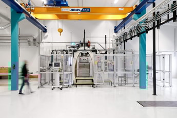High-velocity forming of metal flow plates
