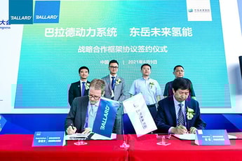 Dongyue Future Hydrogen, Ballard to explore hydrogen fuel cell proton membranes